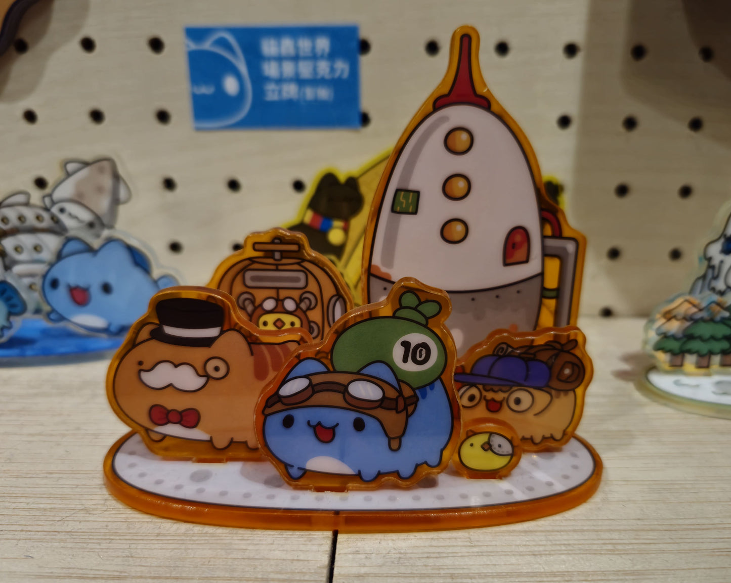 Bugcat World Scene Acrylic Standee