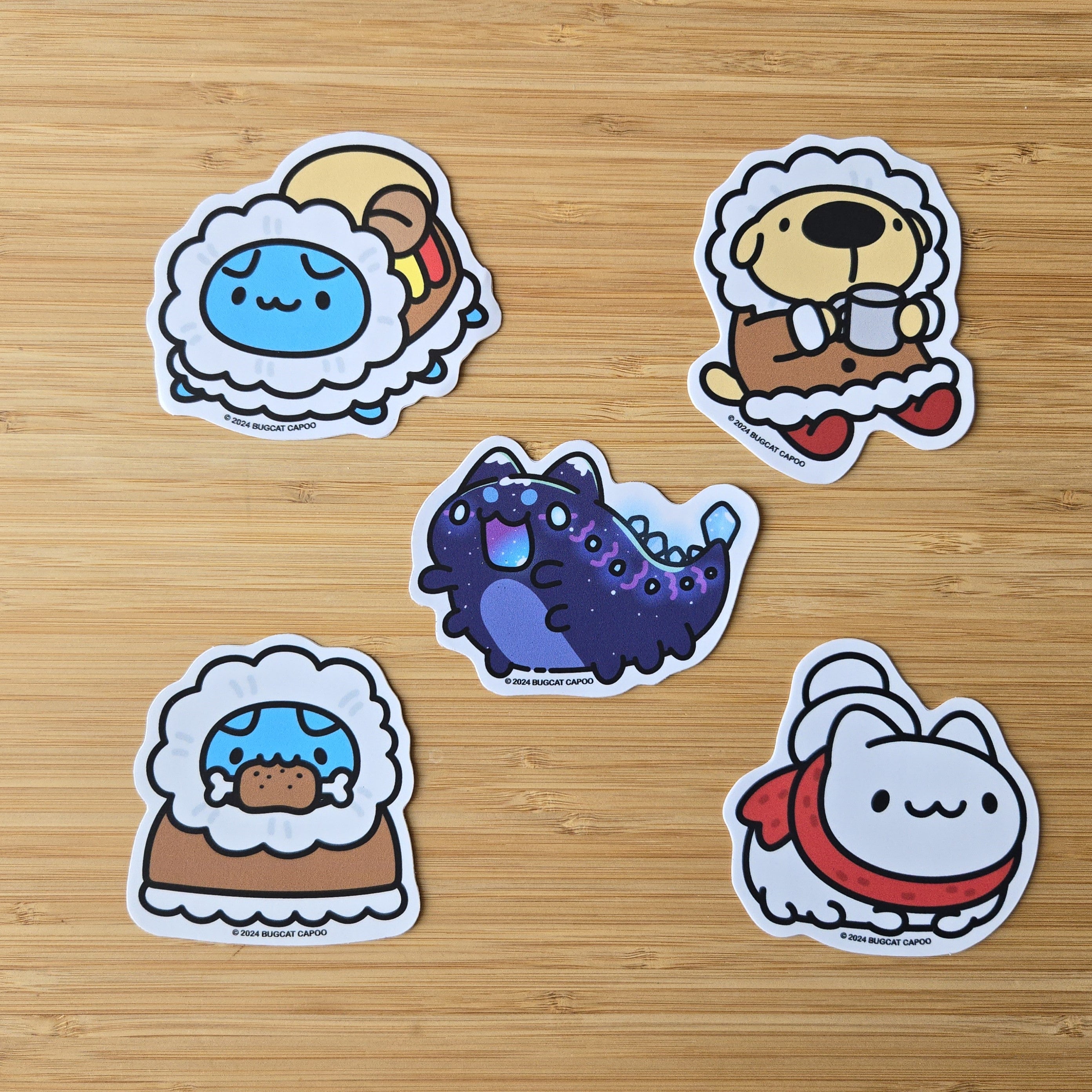 Bug Cat Sticker Stickers – Bugcat Capoo Store
