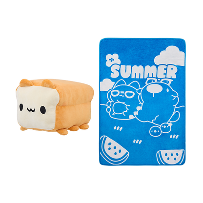 Toast Bugcat Plush Blanket
