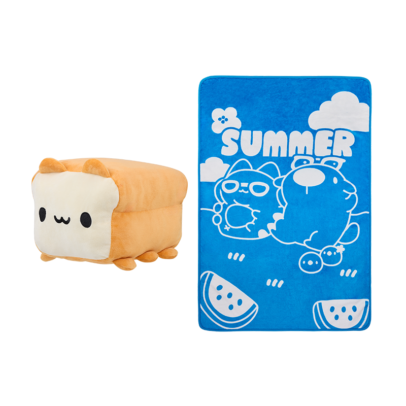 Toast Bugcat Plush Blanket