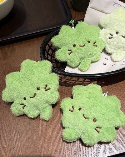 Lucky Clover Kitty Plush Charm Set🍀