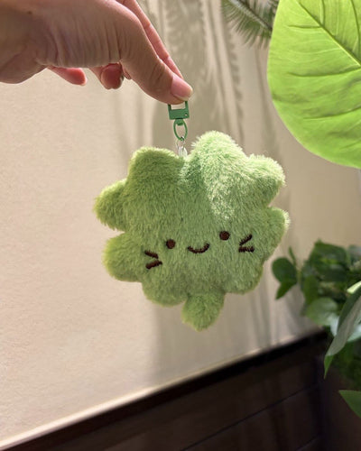 Lucky Clover Kitty Plush Charm Set🍀