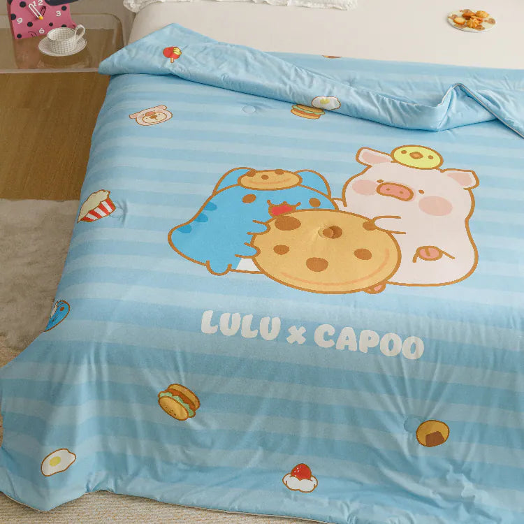 Capoo x LuLu the Piggy Cooling Blanket — product image 6