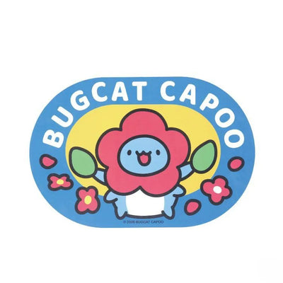 Capoo Summer Flower Diatomite Floor Mat