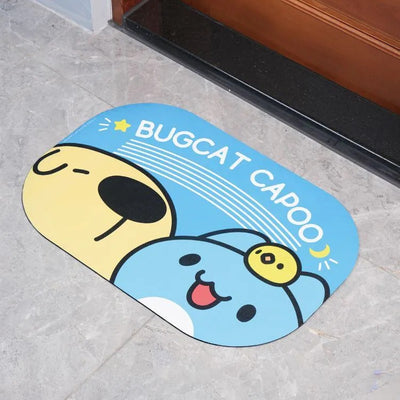 Capoo & Dogdog Best Friends Diatomite Floor Mat