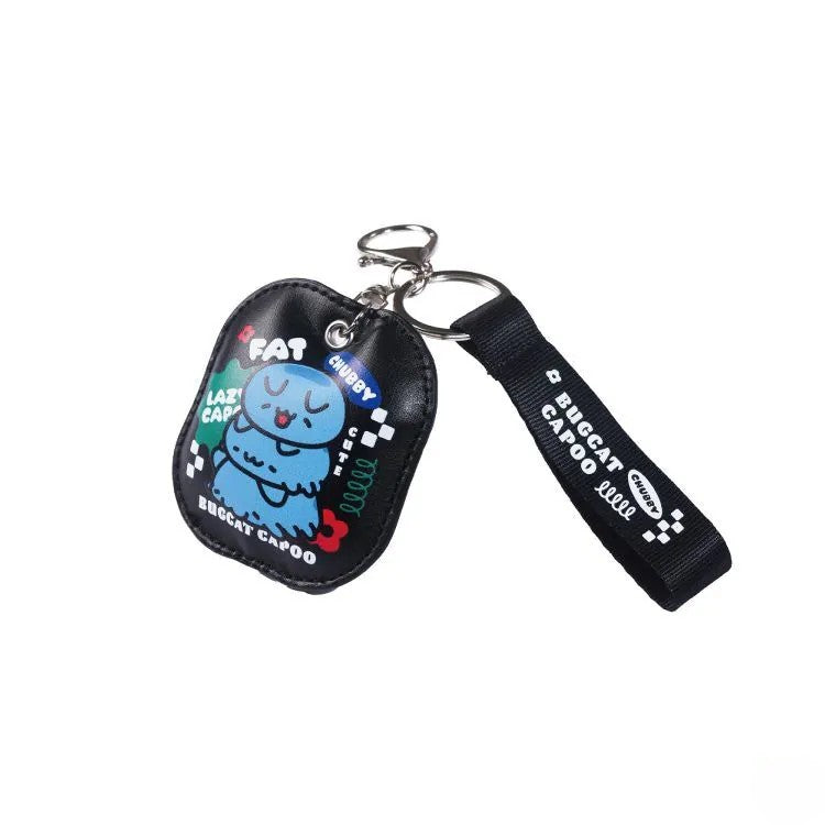 Stacking Lazy Capoo Leather Charm