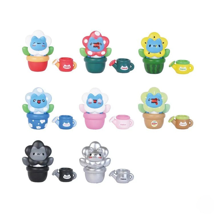 Bugcat Capoo Lucky Flower Pot Figure Blind Box (8-Piece Display Box)