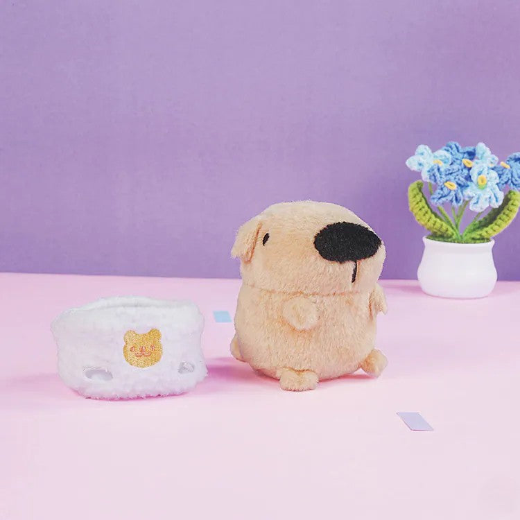 Baby Dogdog Fluffy Plush Charm