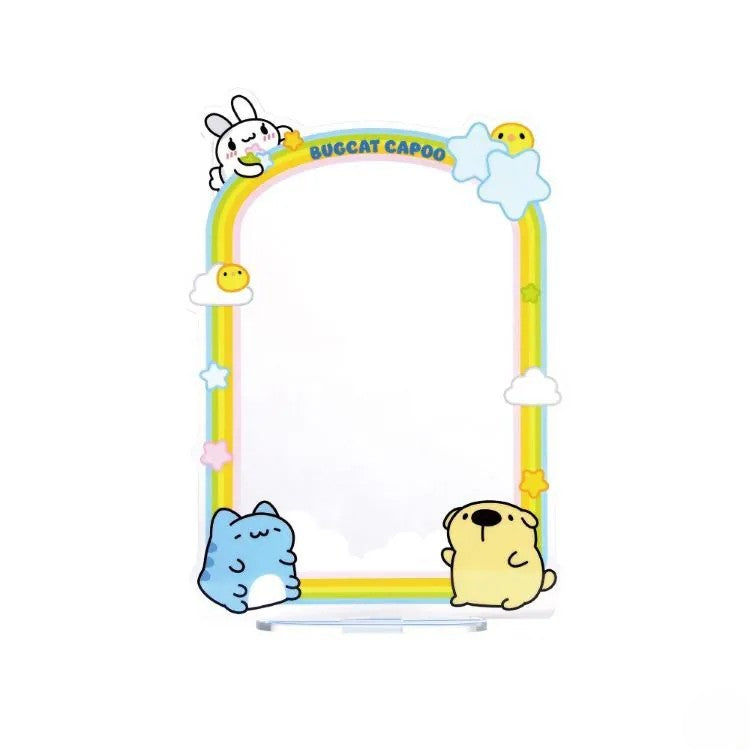Bugcat Capoo Rainbow Friends Acrylic Photo Frame Stand (Portrait)