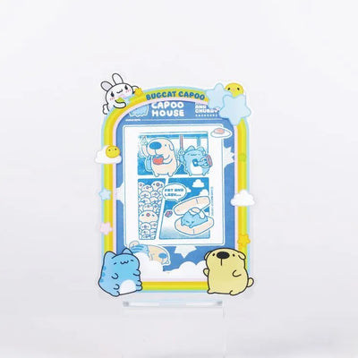 Bugcat Capoo Rainbow Friends Acrylic Photo Frame Stand (Portrait)