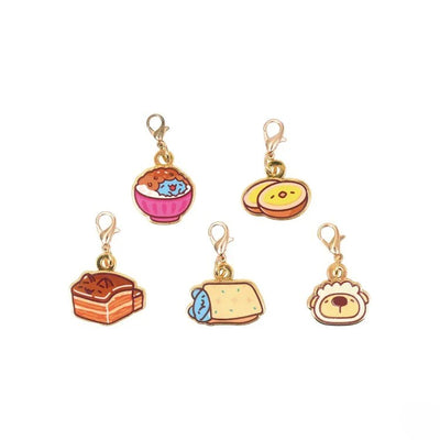 Taiwan Street Food Guide Mini Charm Set (Set of 5)