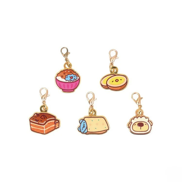 Taiwan Street Food Guide Mini Charm Set (Set of 5)
