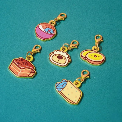 Taiwan Street Food Guide Mini Charm Set (Set of 5)