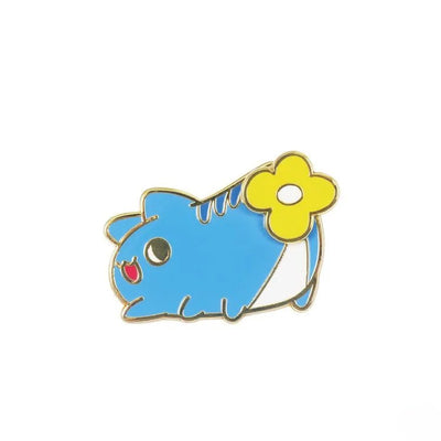 Bugcat Capoo Flower Butt Spinner Metal Pin