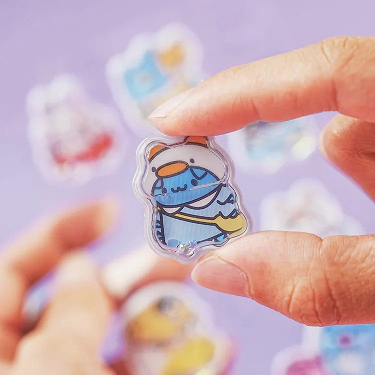 Baby Capoo & Friends 3D Shaker Sticker