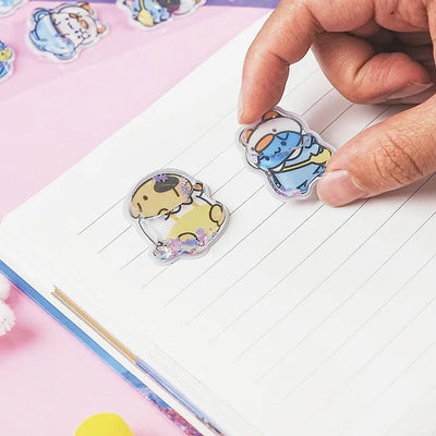 Baby Capoo & Friends 3D Shaker Sticker