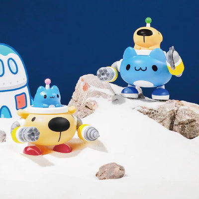 CyberPunCat Stackable Robot Figure Blind Box