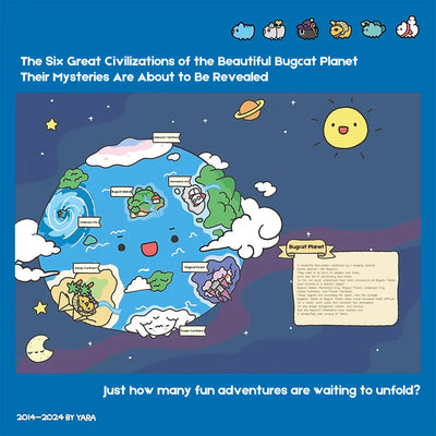 The Adventures of Bugcat World (English eBook)