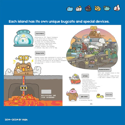 The Adventures of Bugcat World (English eBook)