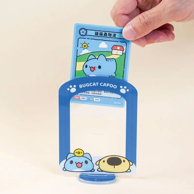 Classic Capoo & Dogdog Card Display Stand