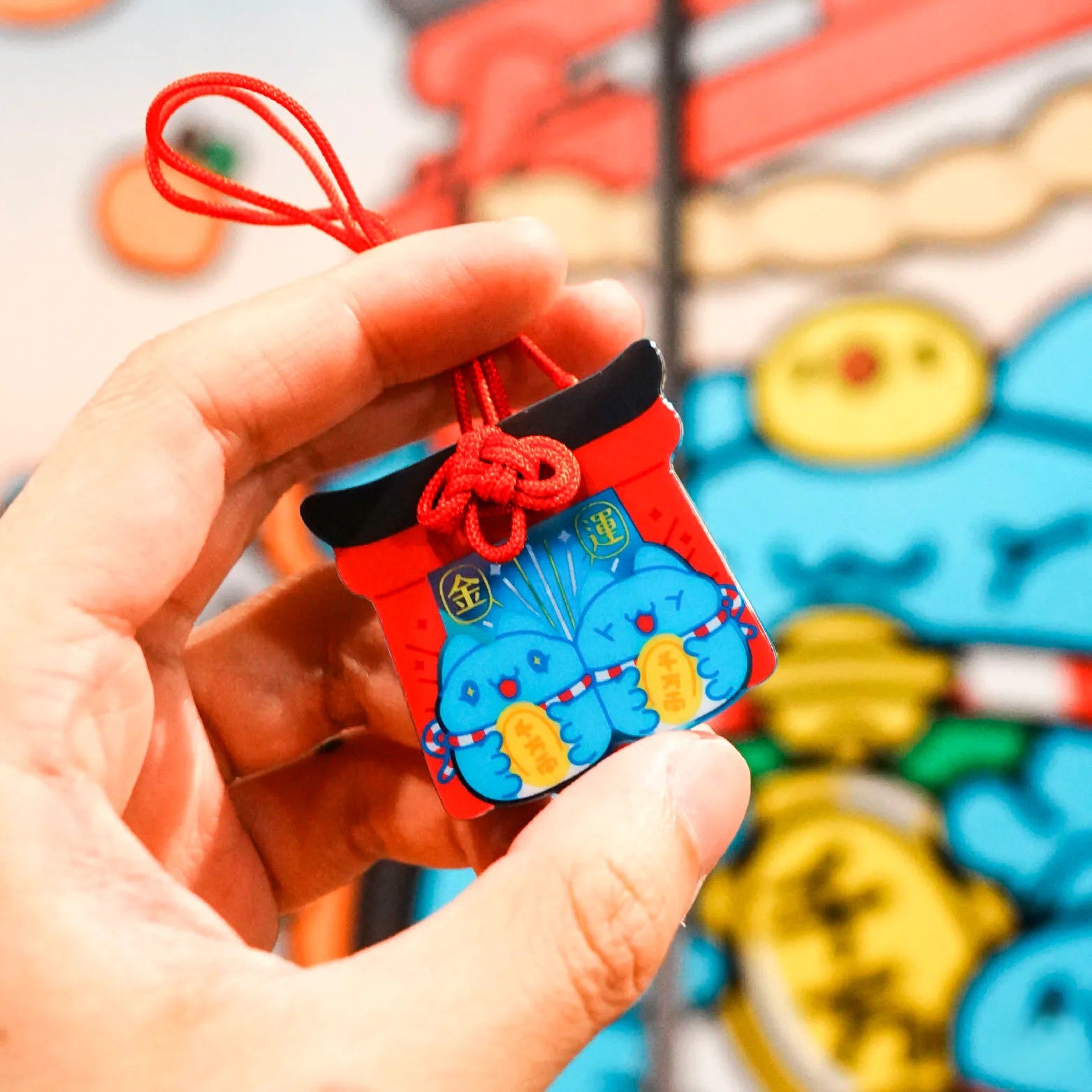 Blessings of Capoo Acrylic Omamori Blind Box