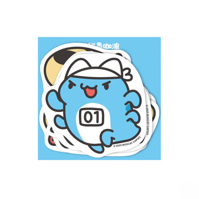 CAPOO RUN Waterproof & UV-Resistant Sticker Set 1