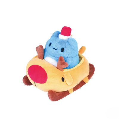 Capoo & Dogdog Christmas Sleigh Plush Set