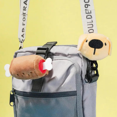 Mini Multipurpose Plush Accessory Set (Dogdog & Meat)