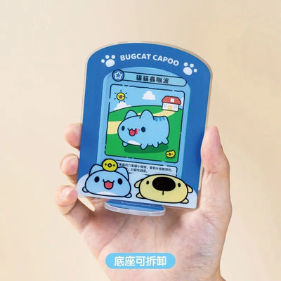 Classic Capoo & Dogdog Card Display Stand