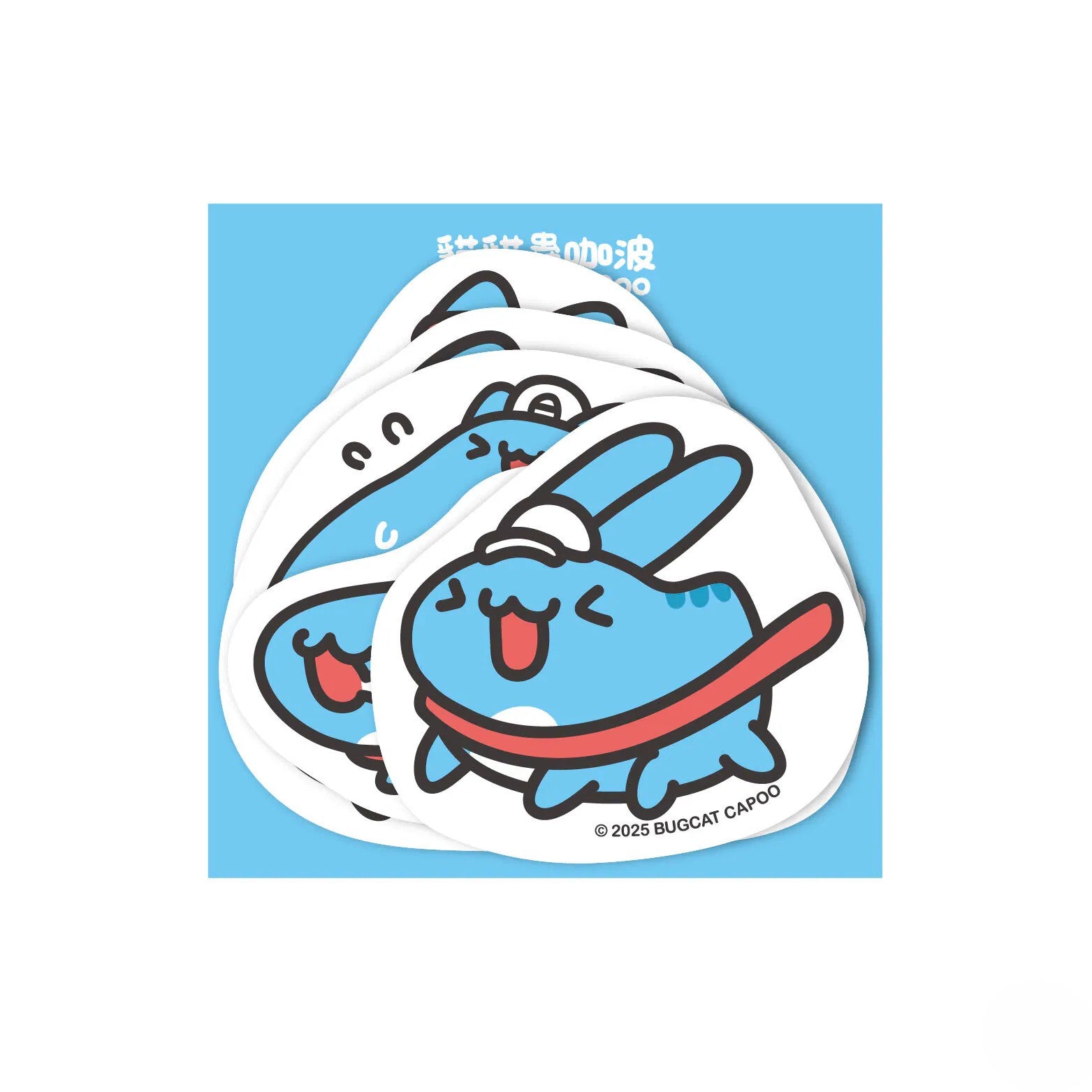 CAPOO RUN Waterproof & UV-Resistant Sticker Set 3