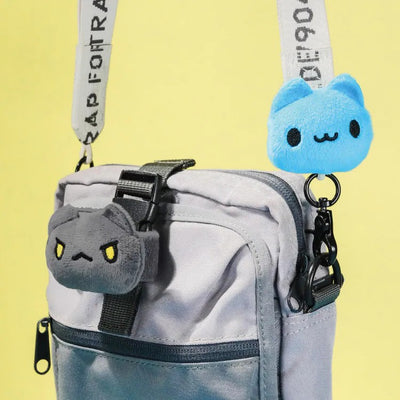 Mini Multipurpose Plush Accessory Set (Capoo & Black Bugcat)