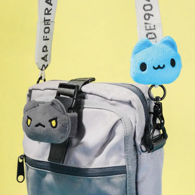 Mini Multipurpose Plush Accessory Set (Capoo & Black Bugcat)
