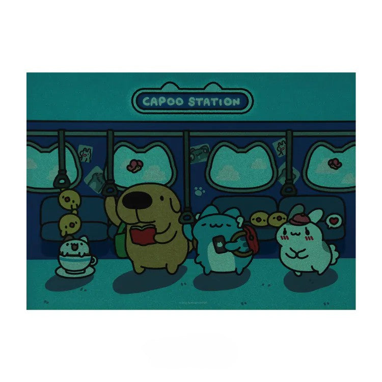 Bugcat Capoo Classic Friends Glow-in-the-Dark Puzzle