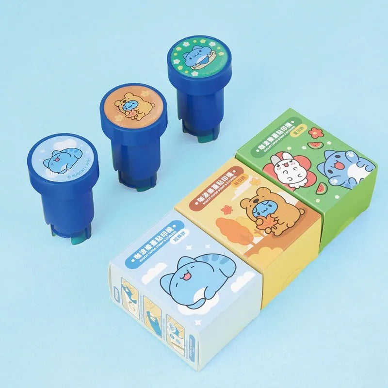 Bugcat Capoo Classic Everyday Sticker Stamp Dispenser