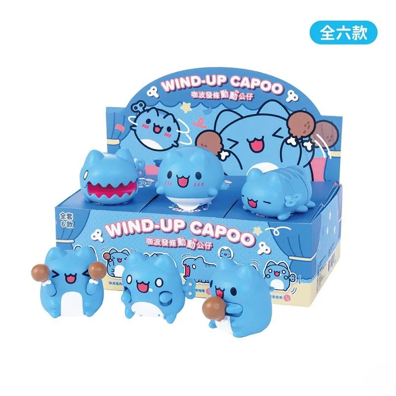 Bugcat Capoo Wind-Up Blind Box Figure Set (Box of 6)
