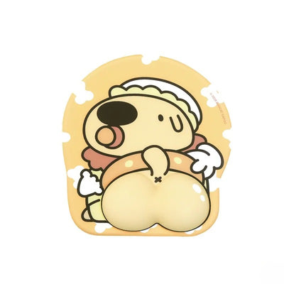 Dogdog Butt Wrist Rest Mouse Pad