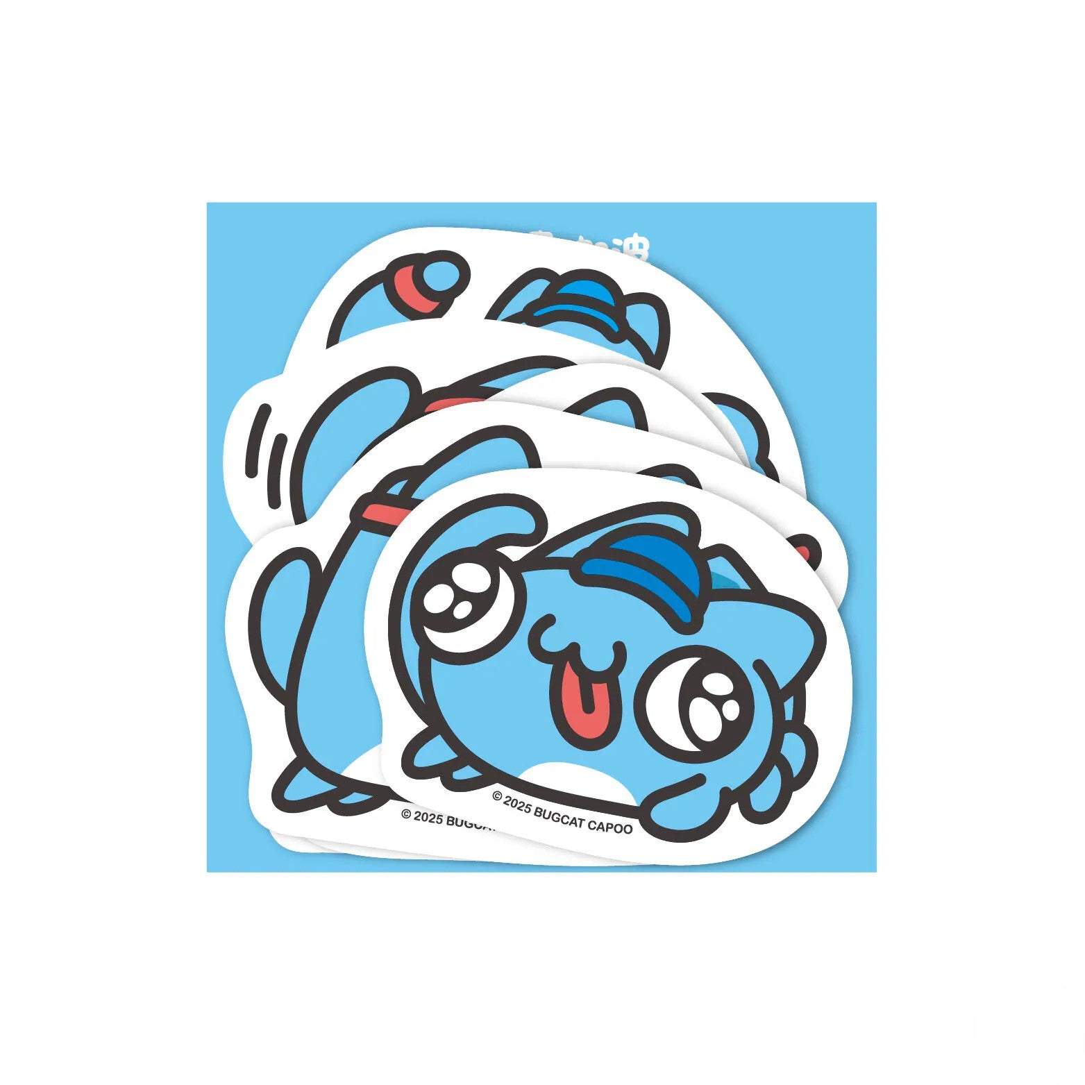 CAPOO RUN Waterproof & UV-Resistant Sticker Set 2