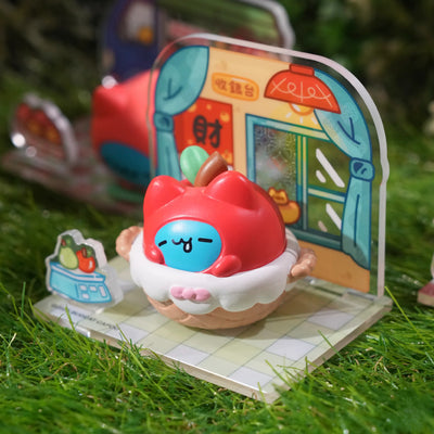 Bugcat Capoo: Flavors of Taiwan Acrylic Scene Figures (6 pcs)
