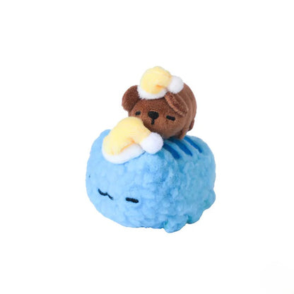 Capoo & Bear Sleepy Magnet Plush Set