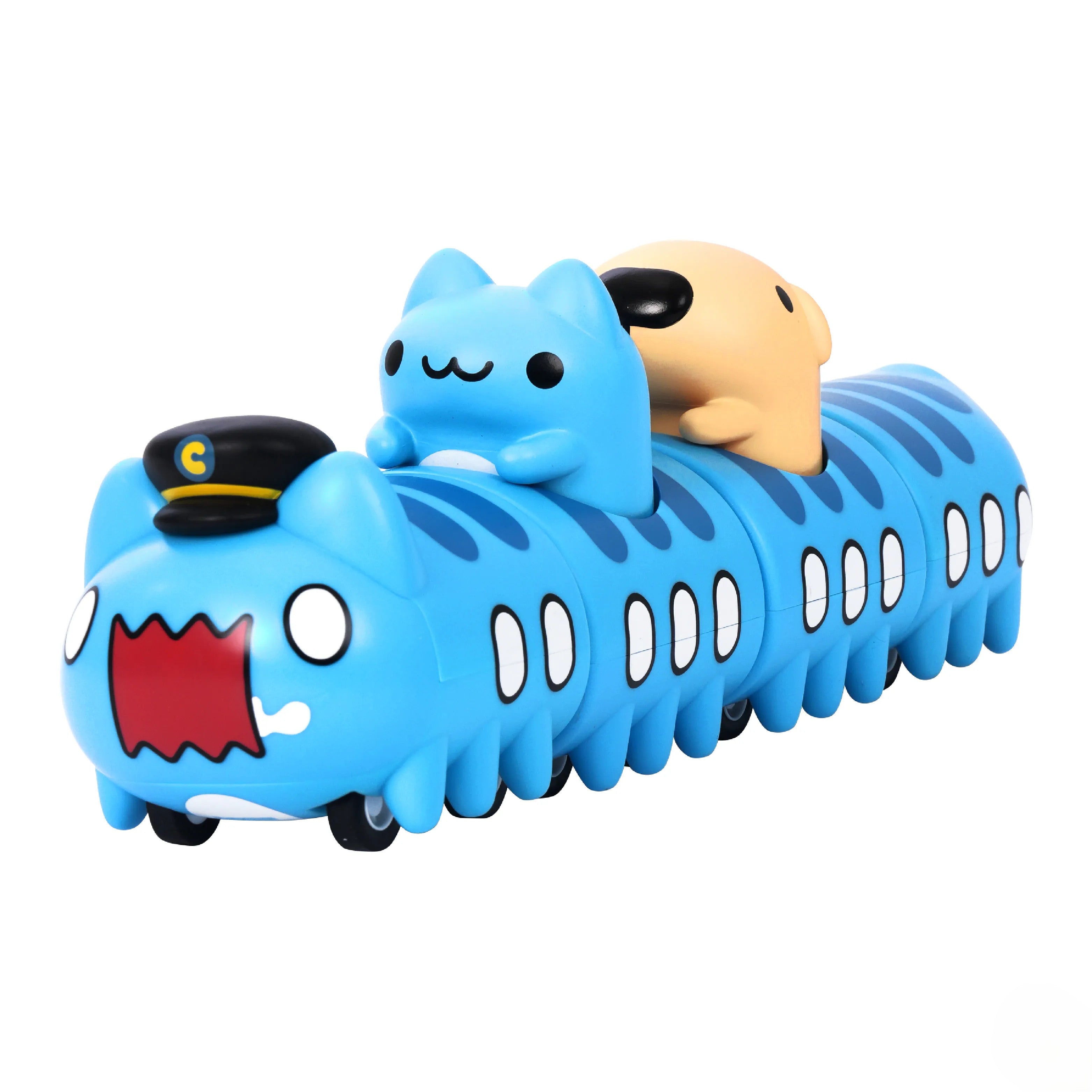 Bugcat Capoo & Friends Magnetic Pull-Back Train (Box of 6