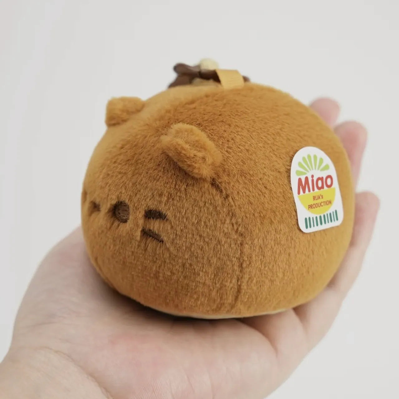 Kiwi Cat Plush Charm