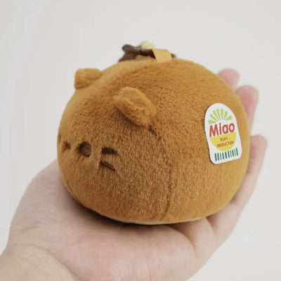 Kiwi Cat Plush Charm