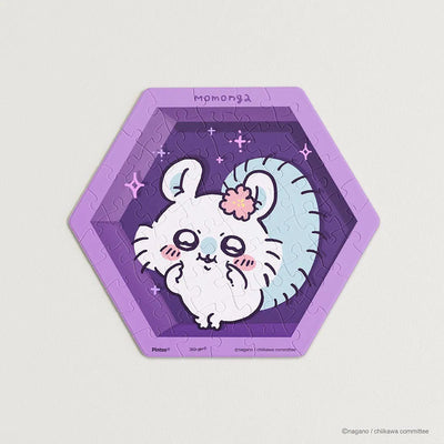 Chiikawa Hexagon Wall Tile Puzzle – Momonga (56 Pieces)