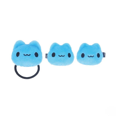 Classic Bugcat Capoo Fluffy Hair Accessories Set