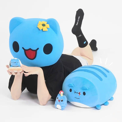 Chubby Lazy Capoo Plush – cuddly character plush