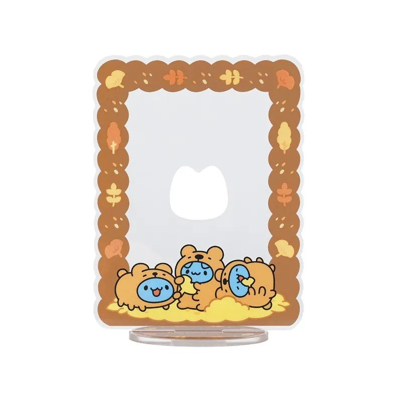 Brown Bear Capoo Autumn Play Card Display Stand
