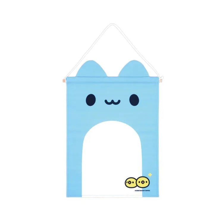 Bugcat Capoo Big Face Pin Display Banner