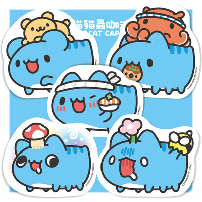Capoo Travel Waterproof & Sunproof Sticker Set