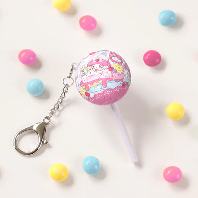 My Melody Lollipop Puzzle Keychain – Floral Fruit Flavor (24 Pieces)