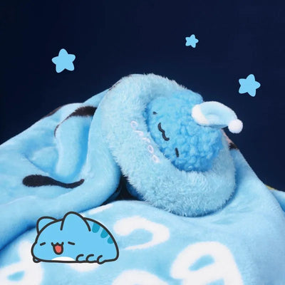 Sleepy Capoo Curly Plush